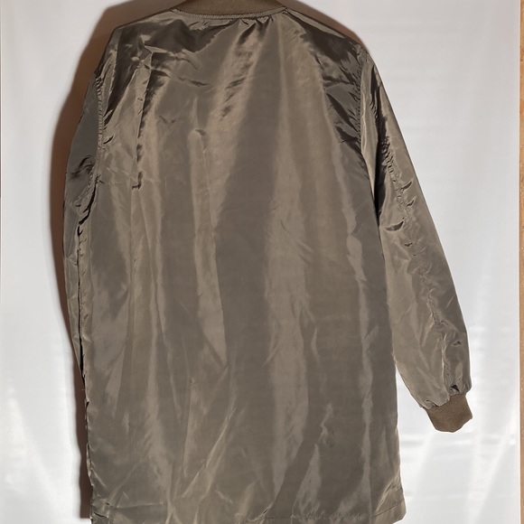 Boohoo grandpa Man Dadcare Normal Zipper Up Wind Breaker Jacket y2k coat - Picture 10 of 16